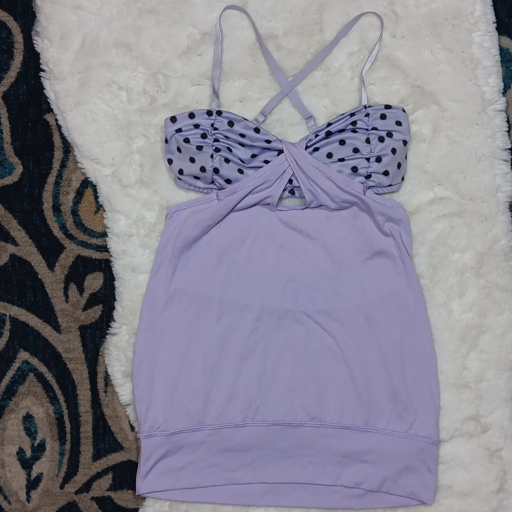 Lululemon athletic purple tank top womens sz 4 - Picture 2 of 11